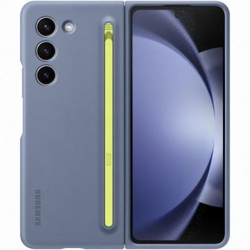 Husa de protectie Samsung Slim S-pen Case pentru Galaxy Z Fold 5 (Mov)