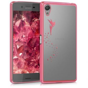 Husa pentru Sony Xperia X, Silicon, Roz, 37310.08