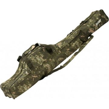 Husa camuflaj Jaxon X-Team, 2 compartimente (Lungime husa: 125 cm)