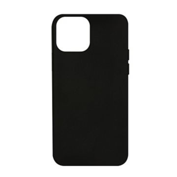Husa de protectie Loomax, iPhone 12 Pro Max, silicon subtire, negru