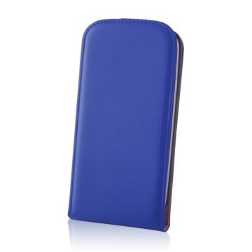 Husa Flip DeLuxe pentru Nokia 530 Albastru