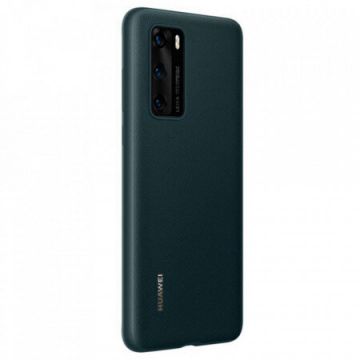 Huawei Protectie spate Huawei PU Case 51993711 pentru P40 (Verde)