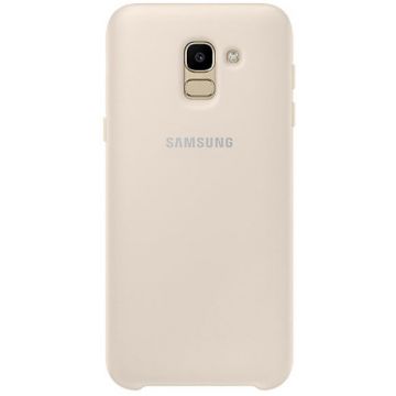 Samsung Capac protectie spate Dual Layer Auriu pentru J600 Galaxy J6 (2018)