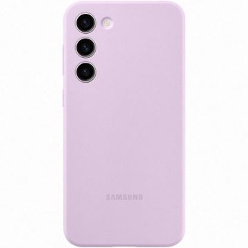 Samsung Husa de protectie Samsung Silicone Case pentru Galaxy S23 Plus, Lilac