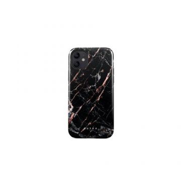 Husa Burga Dual Layer Rose Gold Marble compatibila cu iPhone 12 / 12 Pro