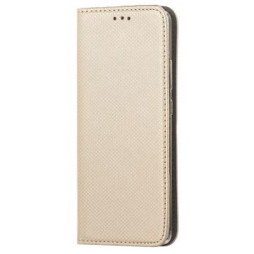 Husa pentru Samsung Galaxy A13 A135, OEM, Smart Magnet, Aurie