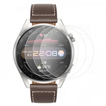 Set 3 folii de protectie din hidrogel pentru Huawei Watch 3 / 3 Pro 46mm, transparent
