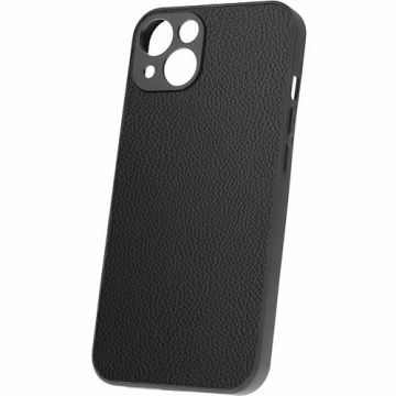 Husa pentru Samsung Galaxy S22 5G S901, OEM, Black Leather, Neagra