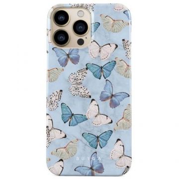 Husa Burga Dual Layer Give Me Butterflies compatibila cu iPhone 13 Pro Max