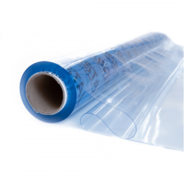 Folie PVC Cristal Flex 800, transparent, grosime 0.8 mm, 1.5 x 30 m