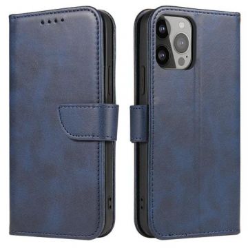 Husa pentru Samsung Galaxy A15 A155, OEM, Marva Wallet, Albastra