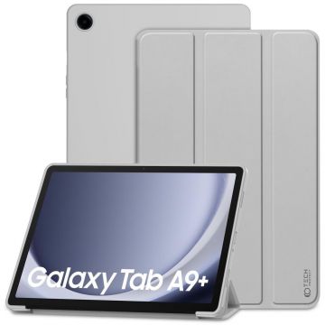 Husa Tech-Protect Smartcase pentru Samsung Galaxy Tab A9+ Plus 11.0 X210/X215/X216 Gri