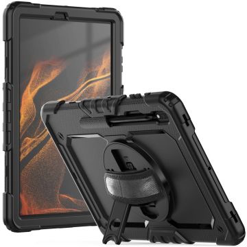 Husa Tech-Protect Solid360 pentru Samsung Galaxy Tab S7+ Plus/S8+ Plus/S7 FE 12.4 Negru