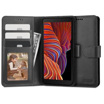 Husa Tech-Protect Wallet Wallet 2 pentru Samsung Galaxy Xcover 5 Negru