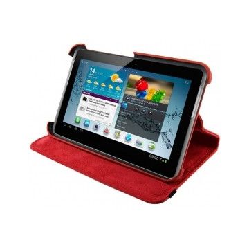 4WORLD 4World husa/suport protectie pt Galaxy Tab 2, Rotary, 7'', rosie