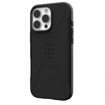 Husa Civilian Magsafe UAG pentru iPhone 16 Pro Max, Negru