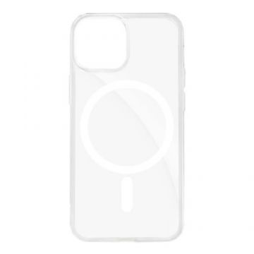 Husa Clear MagSafe Lemontti pentru iPhone 16, Transparent