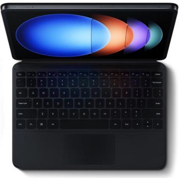 Husa cu tastatura Xiaomi Touchpad Keyboard BHR8420GL pentru Xiaomi Pad 6S Pro (Negru)