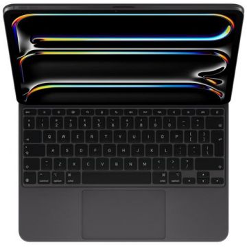 Husa cu tastura Apple Magic Keyboard MWR53Z/A pentru Apple iPad Pro 13‑inch (M4), Layout International (Negru)