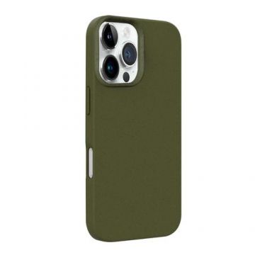 Husa Multiple Color Wheat MagSafe Lemontti pentru iPhone 16 Pro, Kaki