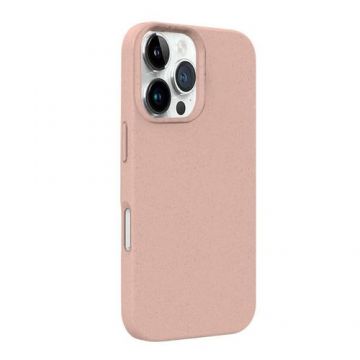 Husa Multiple Color Wheat MagSafe Lemontti pentru iPhone 16 Pro Max, Roz