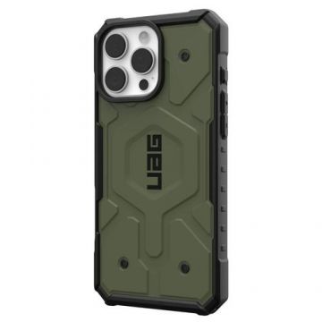 Husa Pathfinder Magsafe UAG pentru iPhone 16 Pro, Verde