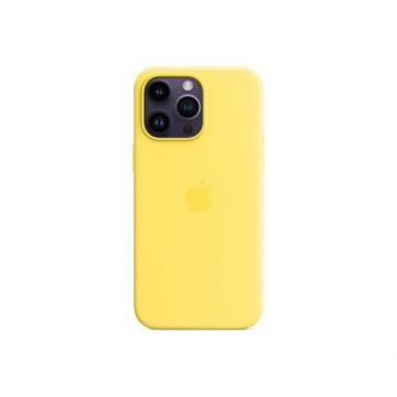 Husa Protectie Spate Apple MQUL3ZM/A pentru iPhone 14 Pro Max, Silicon, MagSafe (Galben)