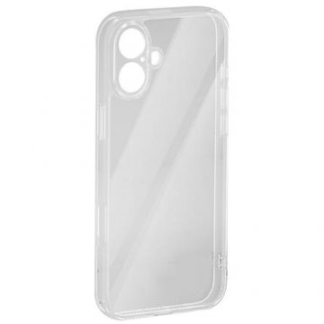 Husa Silicon Lemontti pentru iPhone 16 Plus, Transparent