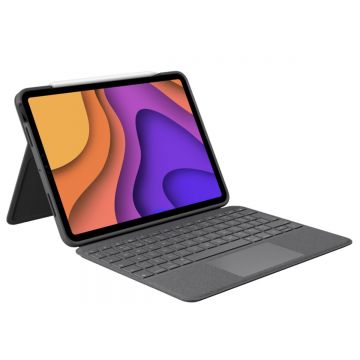 Husa tableta cu tastatura Logitech Folio Touch compatibila cu iPad Pro 11
