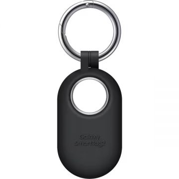 Resigilat - Husa Samsung pentru SmartTag2, Silicone Case, Negru