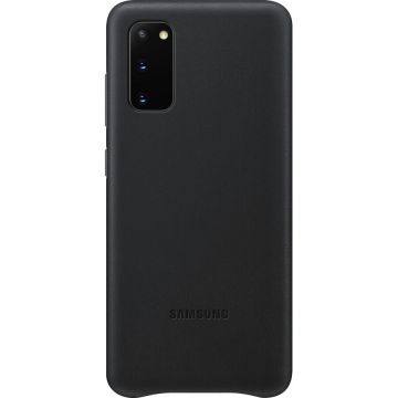 Samsung Husa de protectie Samsung Leather Cover pentru Galaxy S20, Black