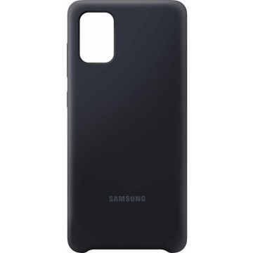 Samsung Husa de protectie Samsung Silicone Cover pentru Galaxy A71, Black