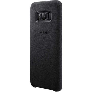 Samsung Husa Protectie Spate EF-XG950ASEGWW Alcantara Cover Argintiu pentru SAMSUNG Galaxy S8