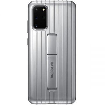 Samsung Protectie Spate Samsung Standing EF-RG985CSEGEU pentru Samsung Galaxy S20 Plus, Argintiu