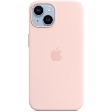 Apple Apple iPhone 14 Silicone Case with MagSafe - Chalk Pink