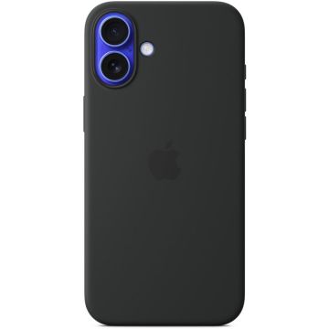 Apple Apple iPhone 16 Plus Silicone Case with MagSafe - Black