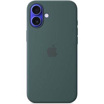 Apple Husa Protectie Spate Apple MYYH3ZM/A pentru iPhone 16 Plus, Silicone Case cu MagSafe, Verde