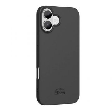 Husa Grip Eiger pentru iPhone 16, Negru