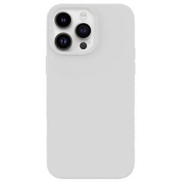 Husa Lemontti Liquid Silicon iPhone 16 Pro Max, Bej