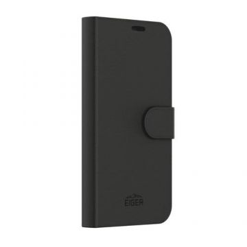 Husa North Folio Case Eiger pentru iPhone 16, Negru