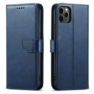 Husa pentru Oppo A40M / A40, OEM, Marva Wallet, Albastra