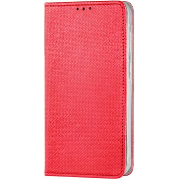 Husa pentru Xiaomi Redmi 13C / 13C 5G / Poco C65, OEM, Smart Magnet, Rosie