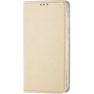 Husa pentru Xiaomi Redmi 14C, OEM, Smart Magnet, Aurie