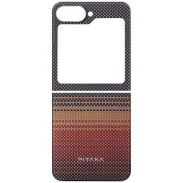 Husa Pitaka MagEZ 5 Aramida 600D Sunset pentru Samsung Galaxy Z Flip6