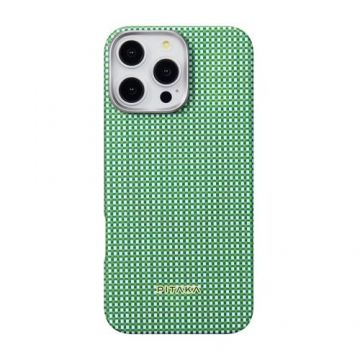 Husa Pitaka MagEZ 5 pentru Apple iPhone 16 Pro Max, MagSafe, Verde