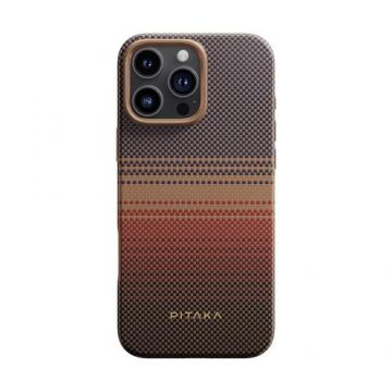 Husa Pitaka MagEZ 5 Pro, Military-Grade Aramida, pentru iPhone 16 Pro Max, MagSafe