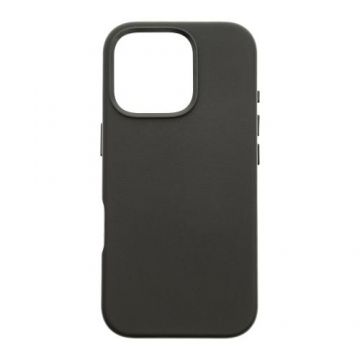 Husa Protectie Spate Dviced DV512005, Piele, Magsafe, pentru iPhone 16 Plus (Negru)