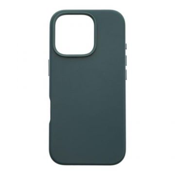 Husa Protectie Spate Dviced DV512011, Piele, Magsafe, pentru iPhone 16 Pro Max (Albastru)