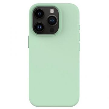 Husa Silicon Lemontti MagSafe iPhone 16 Pro Max, Verde