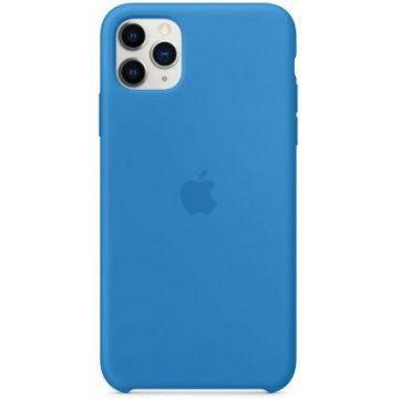 Protectie Spate Apple Silicone Case my1j2zm/a pentru iPhone 11 Pro Max (Albastru)